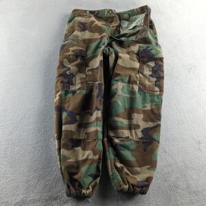 Vintage 90s US Military Pants Mens Medium Regular Woodland Camo BDU Combat Cargo